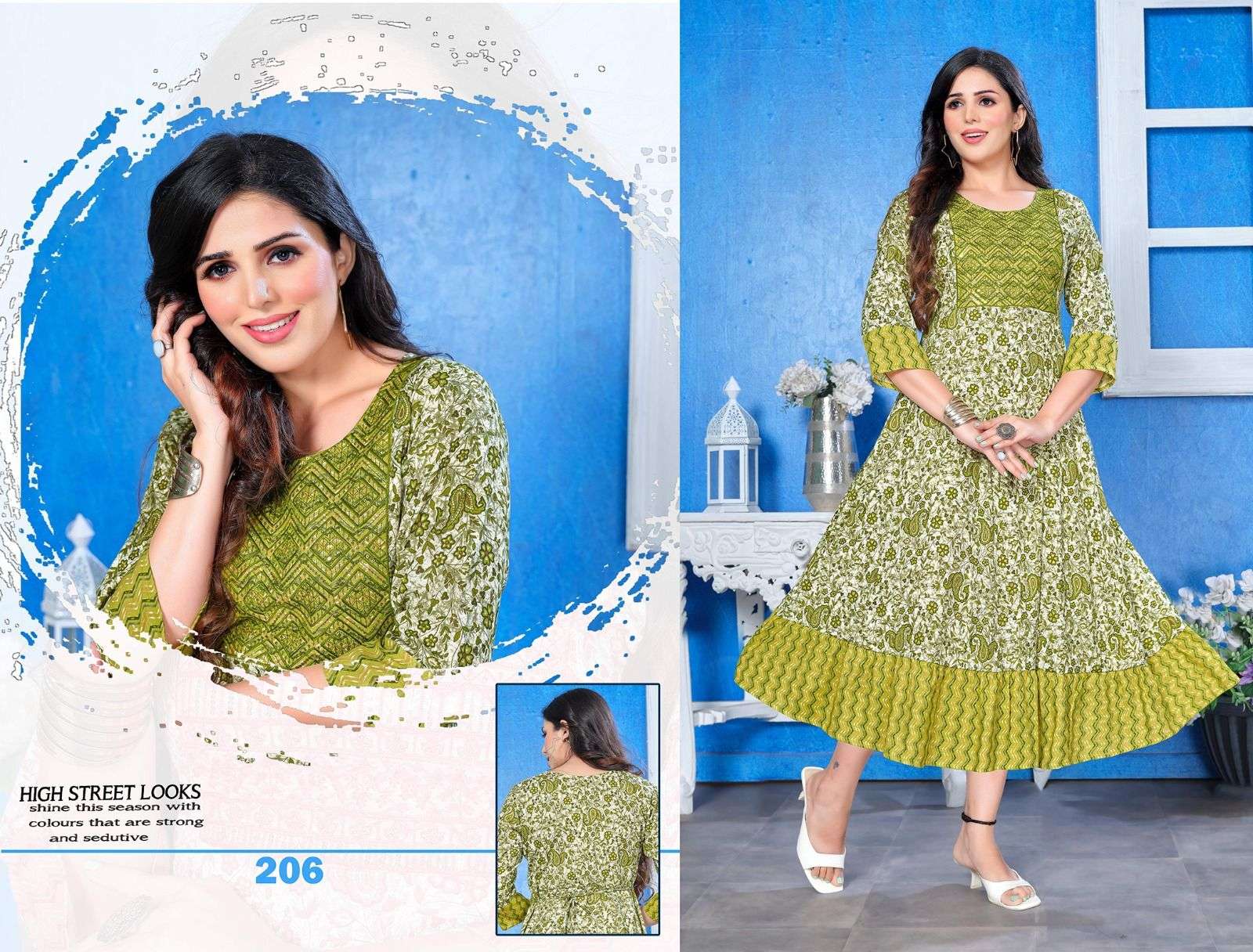 GOLDEN SOMETHING SPECIAL Kurti Wholesale catalog