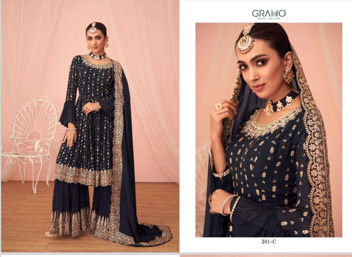 GRAMO APSARA Salwar Kameez Wholesale catalog
