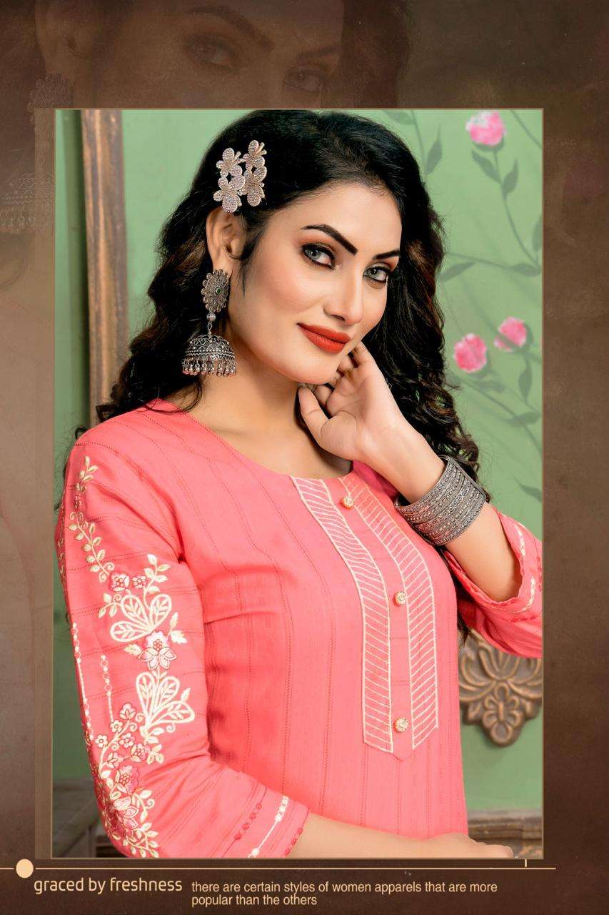 HIRWA COCKTAIL Kurti Wholesale catalog