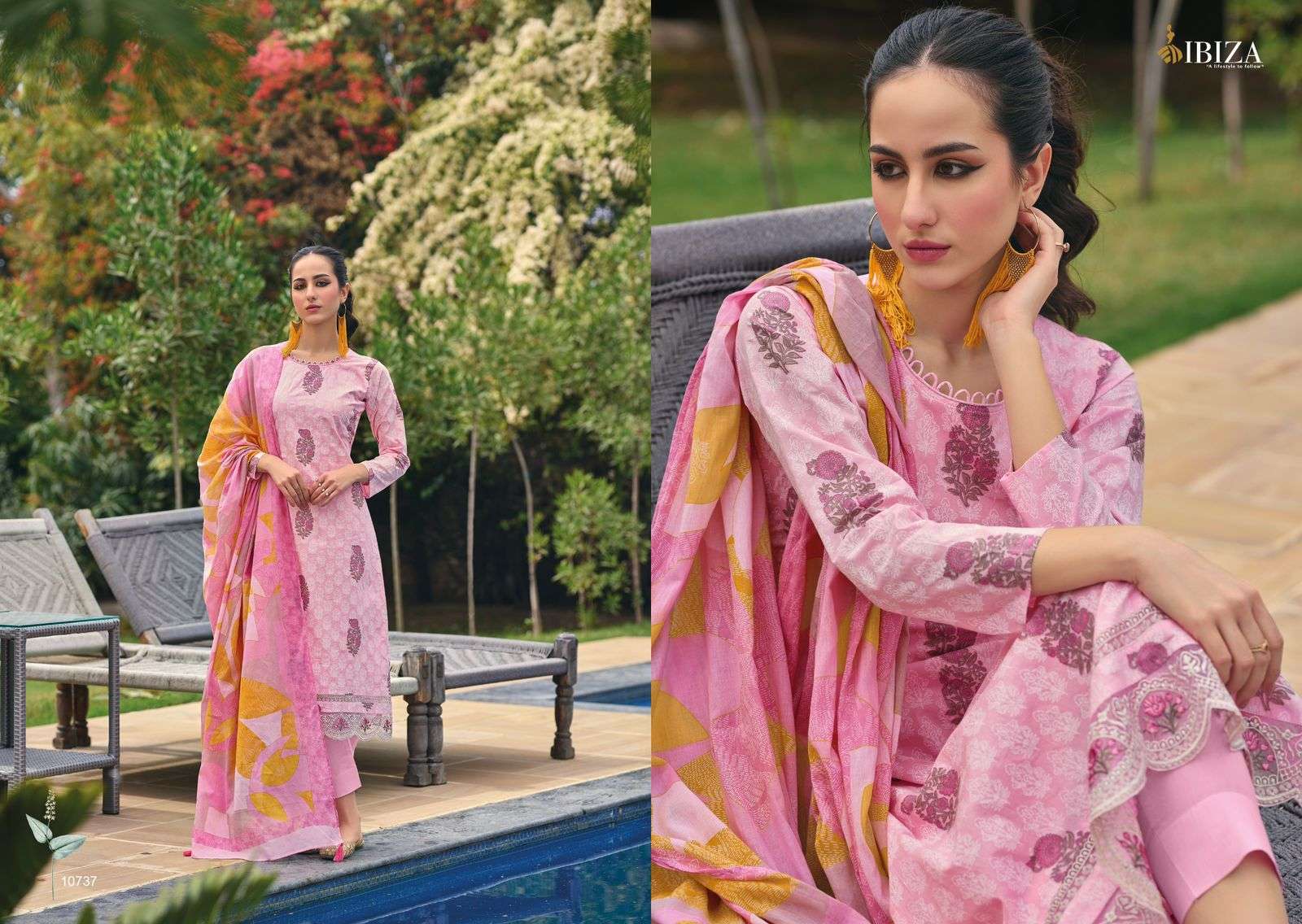 Ibiza Emily Vol 2 Cotton Digital Printed Salwar Suit Wholesale catalog