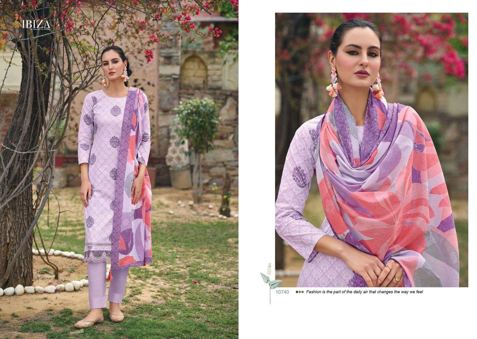 Ibiza Emily Vol 2 Cotton Digital Printed Salwar Suit Wholesale catalog