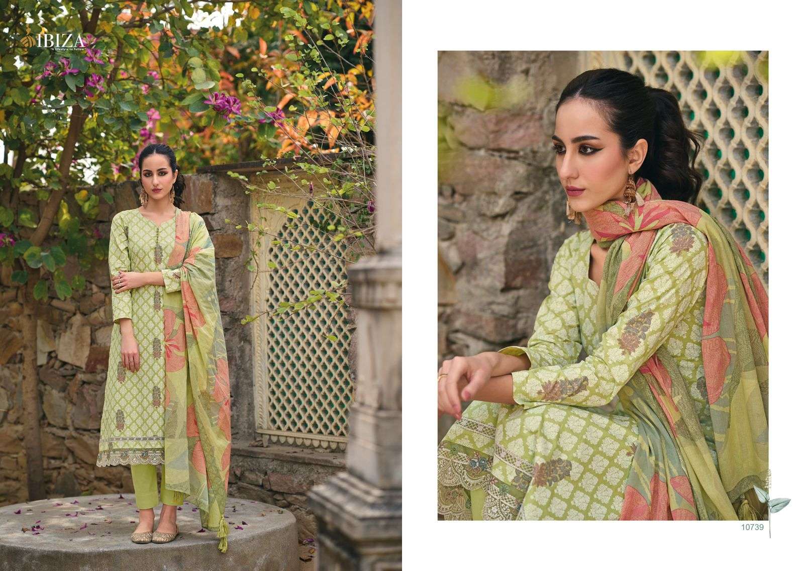 Ibiza Emily Vol 2 Cotton Digital Printed Salwar Suit Wholesale catalog