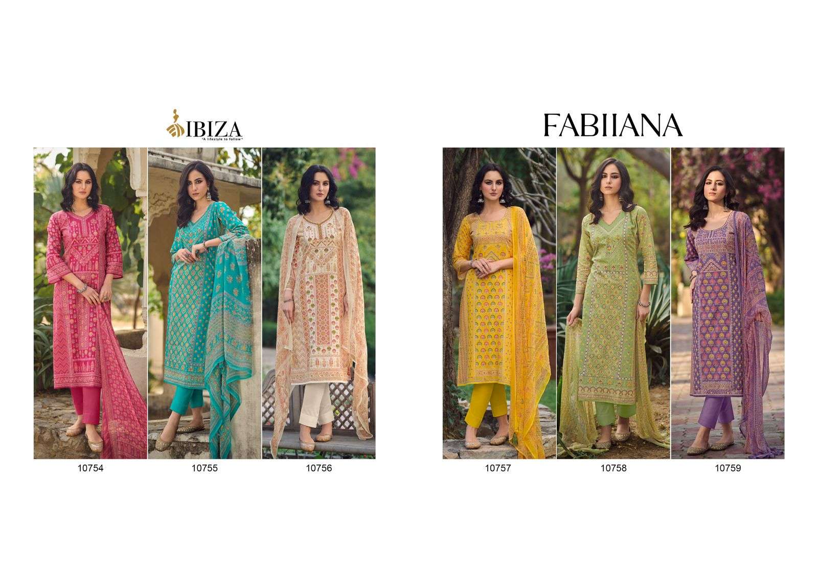 IBIZA FABLLANA Salwar Kameez Wholesale catalog