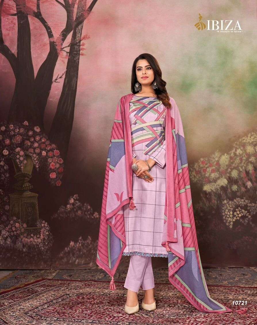 Ibiza Suhani Jam Cotton Digital Printed Salwar Suit Wholesale catalog