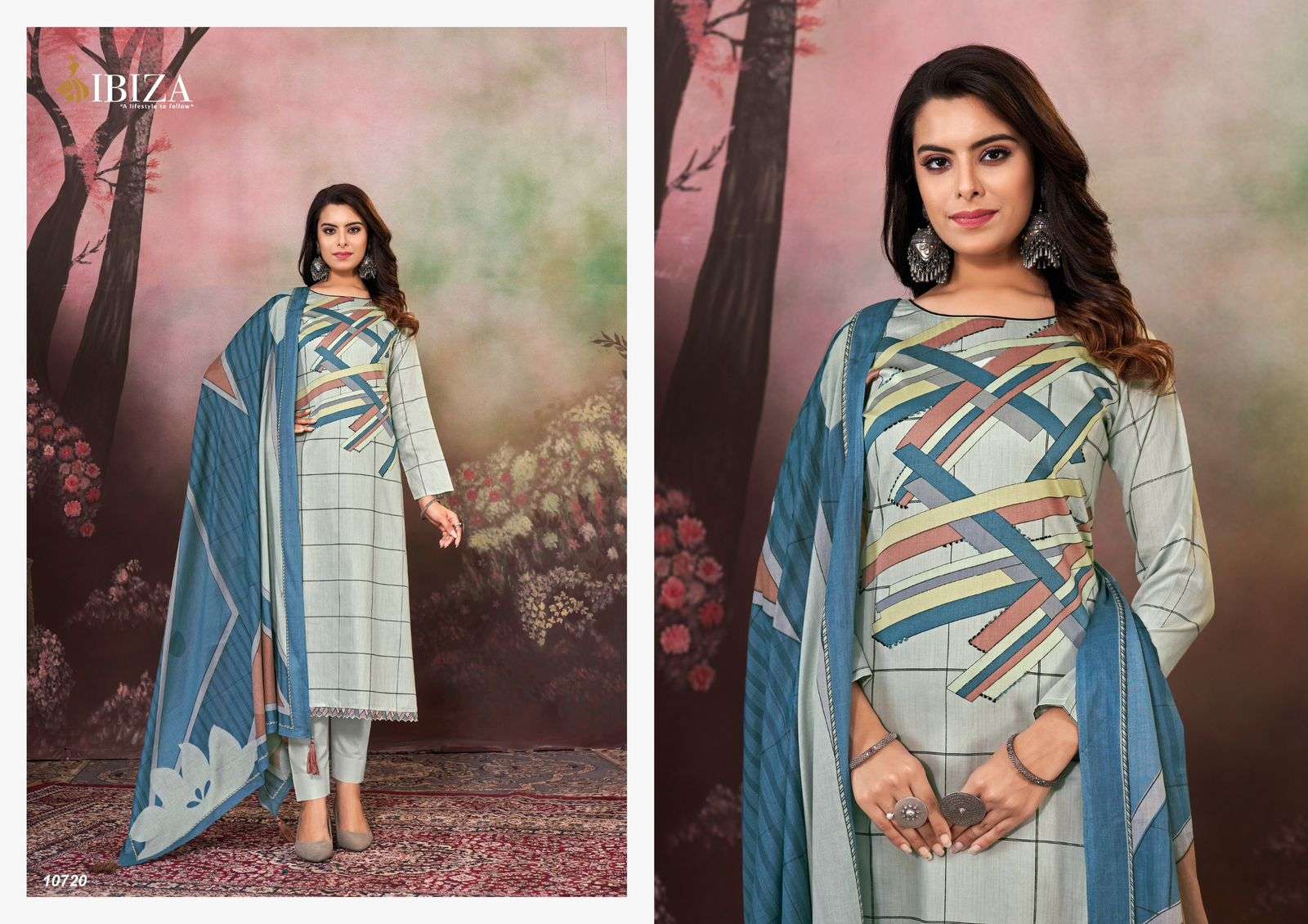 Ibiza Suhani Jam Cotton Digital Printed Salwar Suit Wholesale catalog