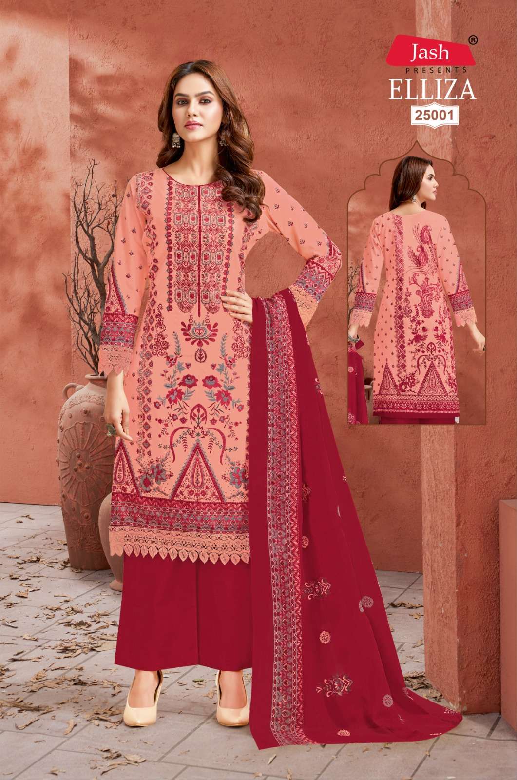 Jash Elliza Vol 25 Cotton Dress Material Wholesale catalog
