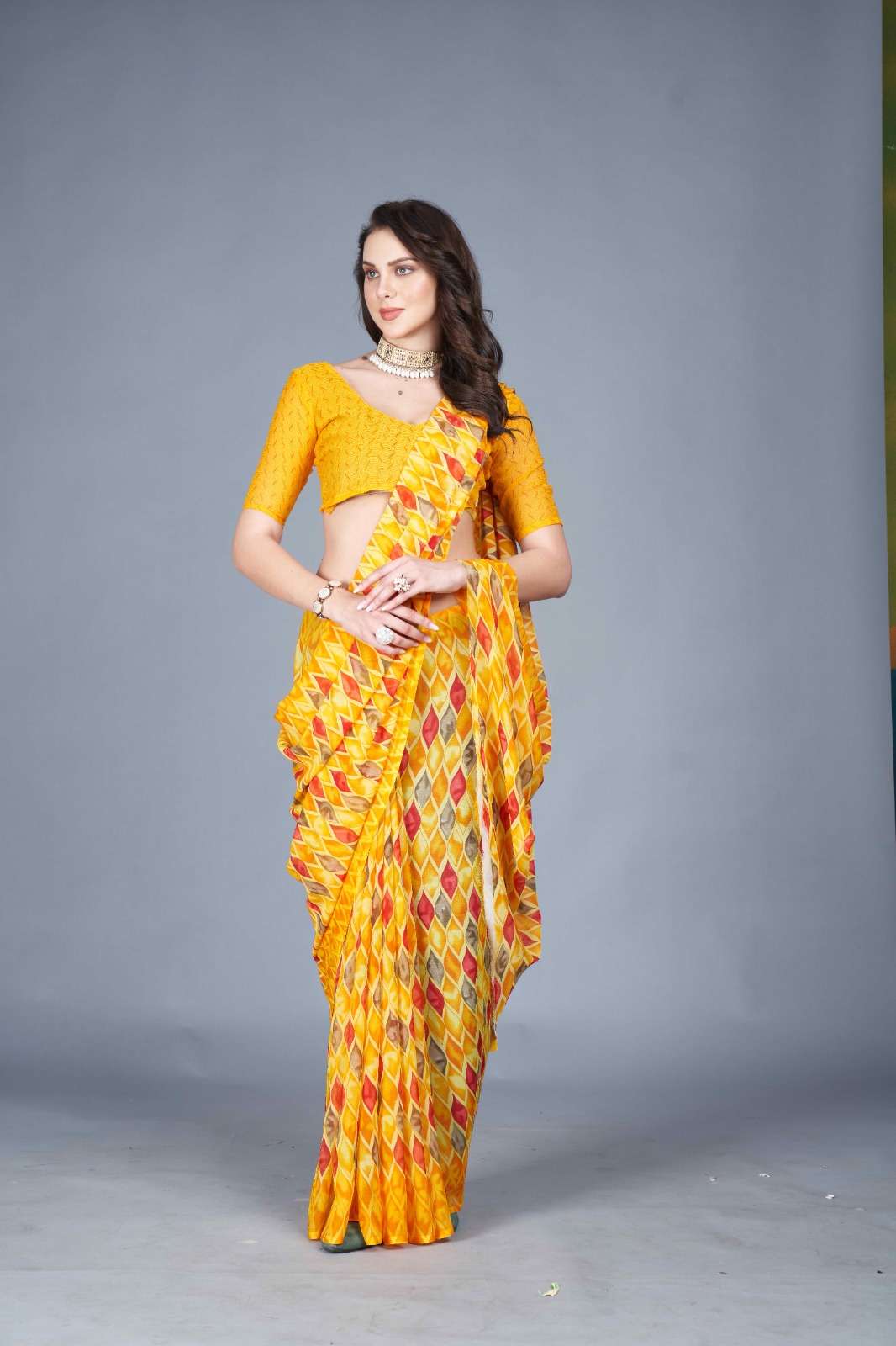 kaju katli 9006 Saree Wholesale catalog