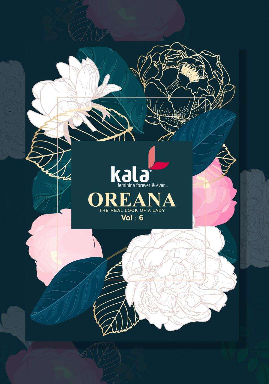 Kala Oreana Vol-6- Dress Material Wholesale Catalog
