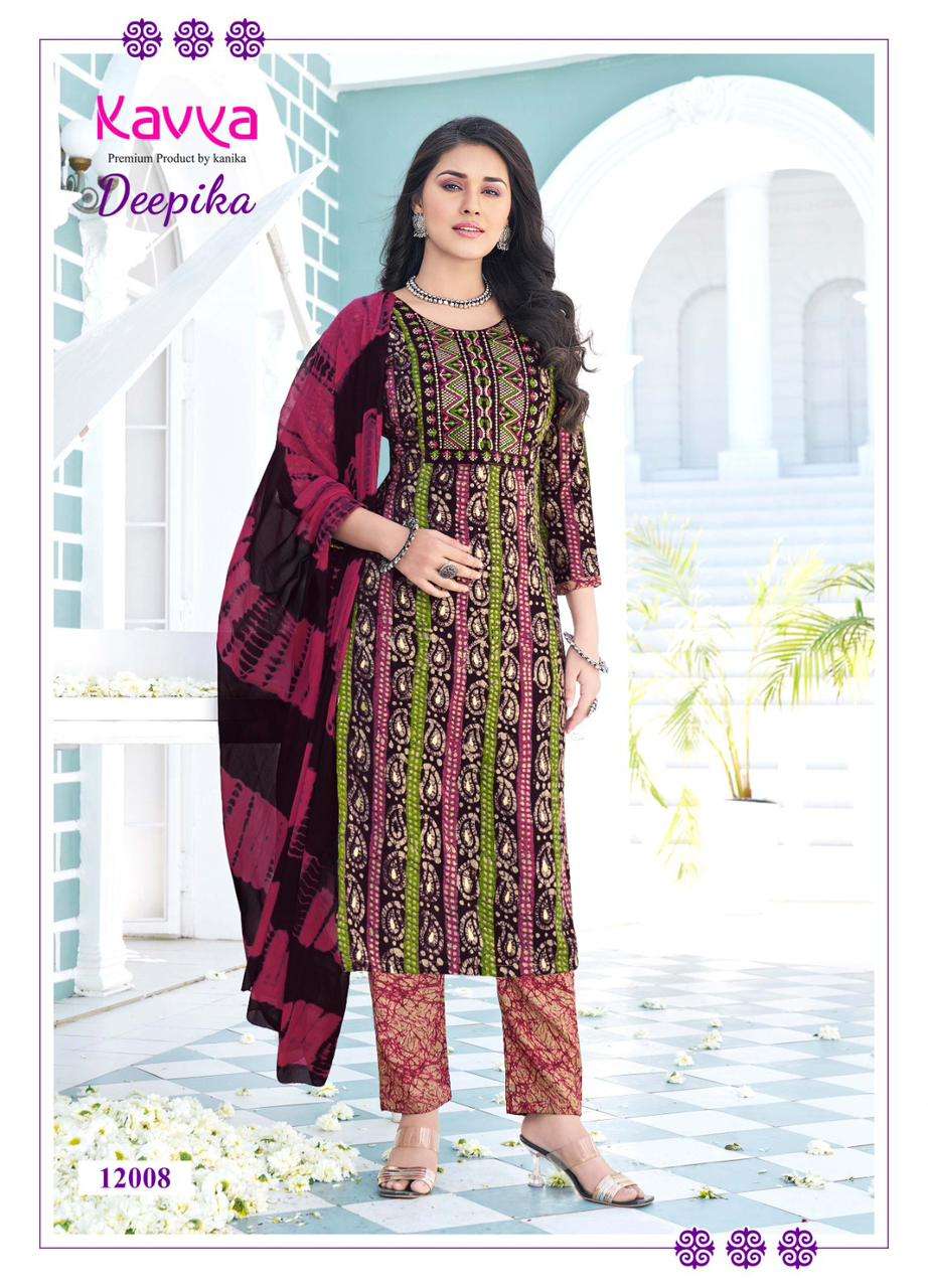 KAVYA DEEPIKA vol 12 Kurti Wholesale catalog