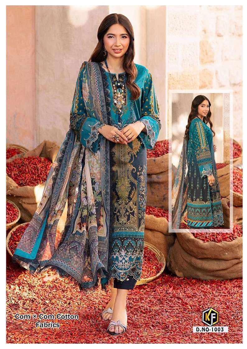 Keval Asim Jofa Luxury Digital Print Cotton Dress Material Wholesale Catalog