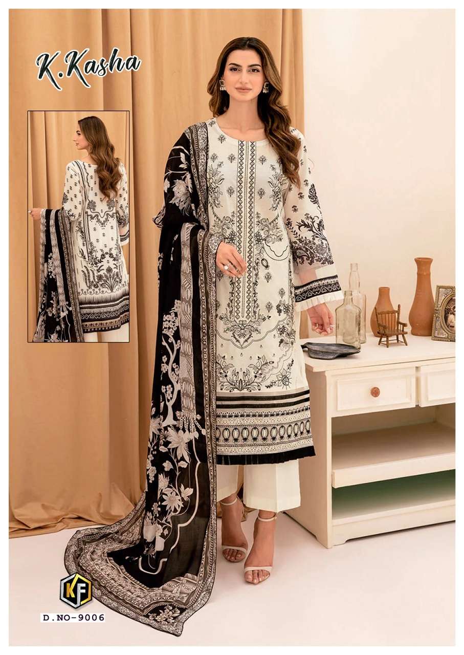 Keval K Kasha Vol-9 – Heavy Luxury Cotton Dress Material Wholesale Catalog