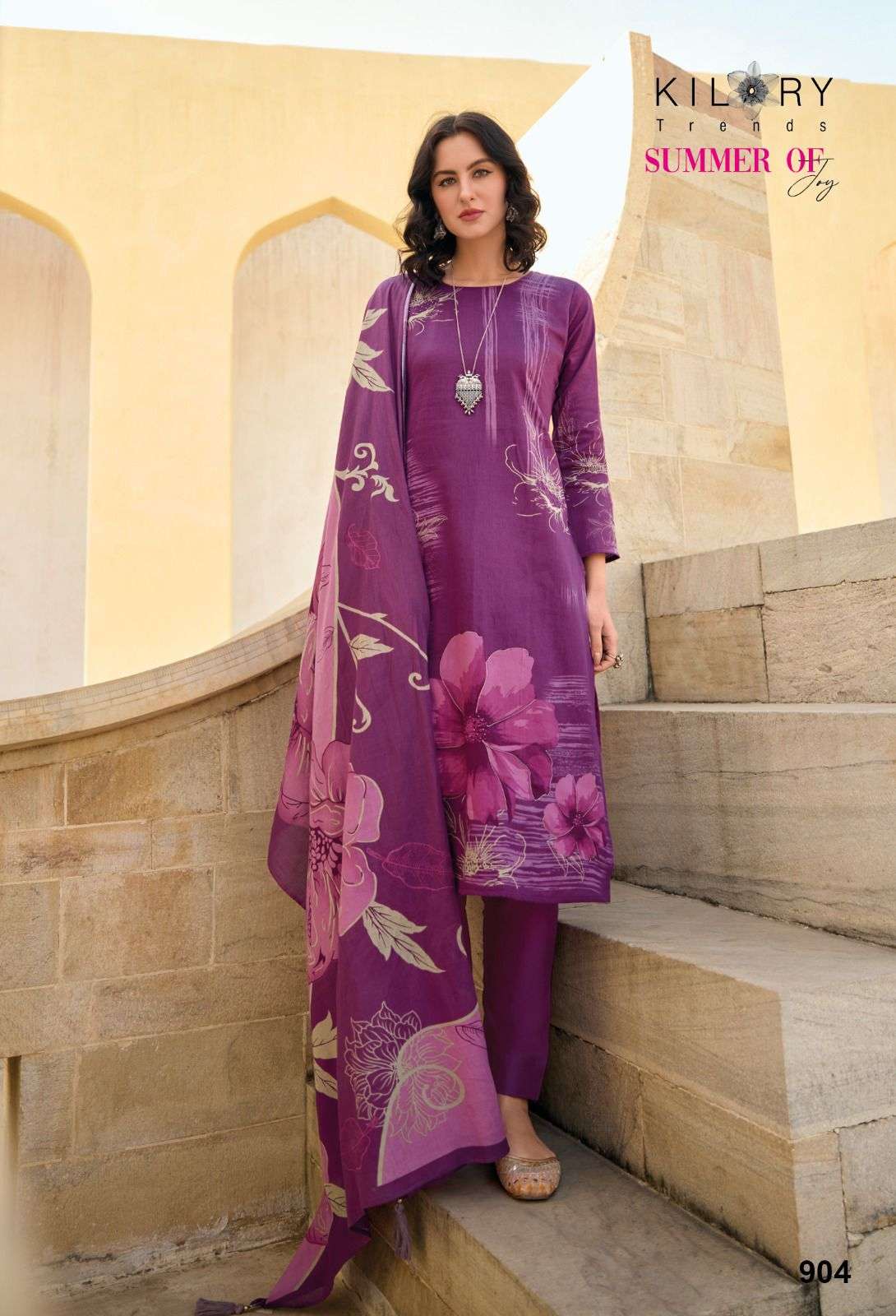 Kilory Summer Of Joy Designer Cotton Salwar Kameez Wholesale catalog