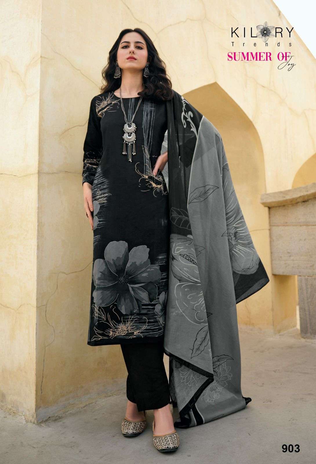 Kilory Summer Of Joy Designer Cotton Salwar Kameez Wholesale catalog