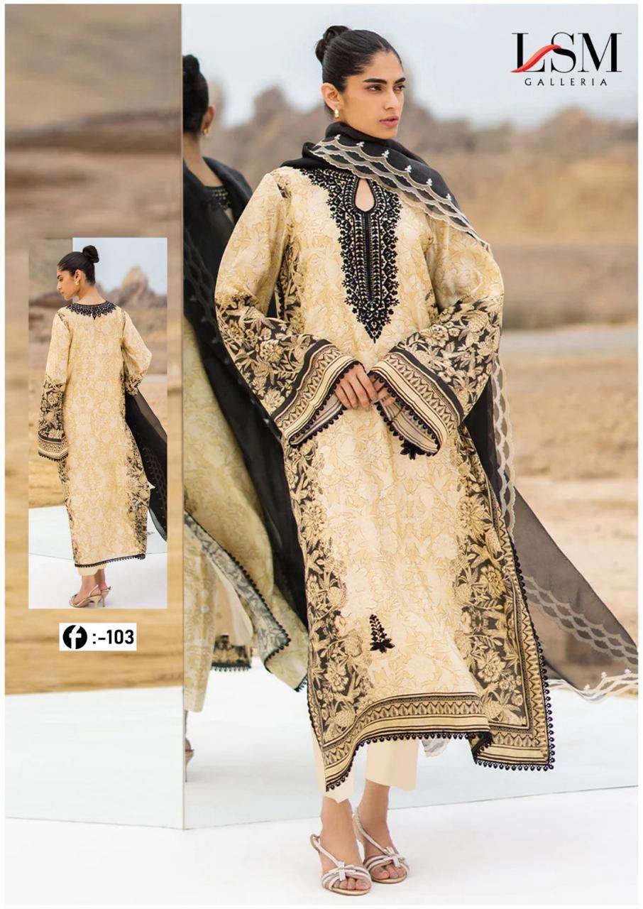  Lsm Firdous Queen Vol 10 Heavy Lawn Cotton Dress Material Wholesale catalog