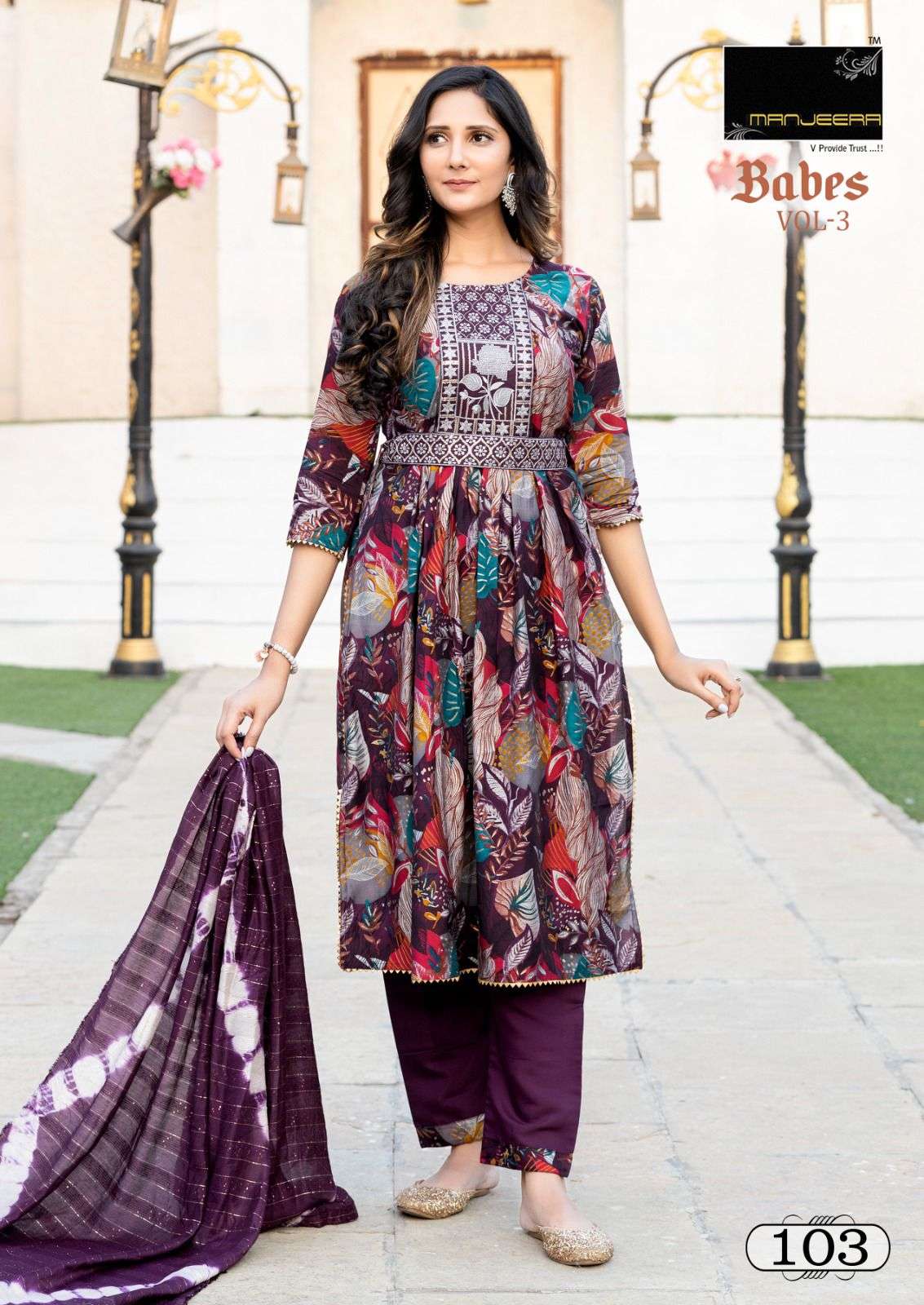 MANJEERA BABES 3  Kurti Wholesale catalog