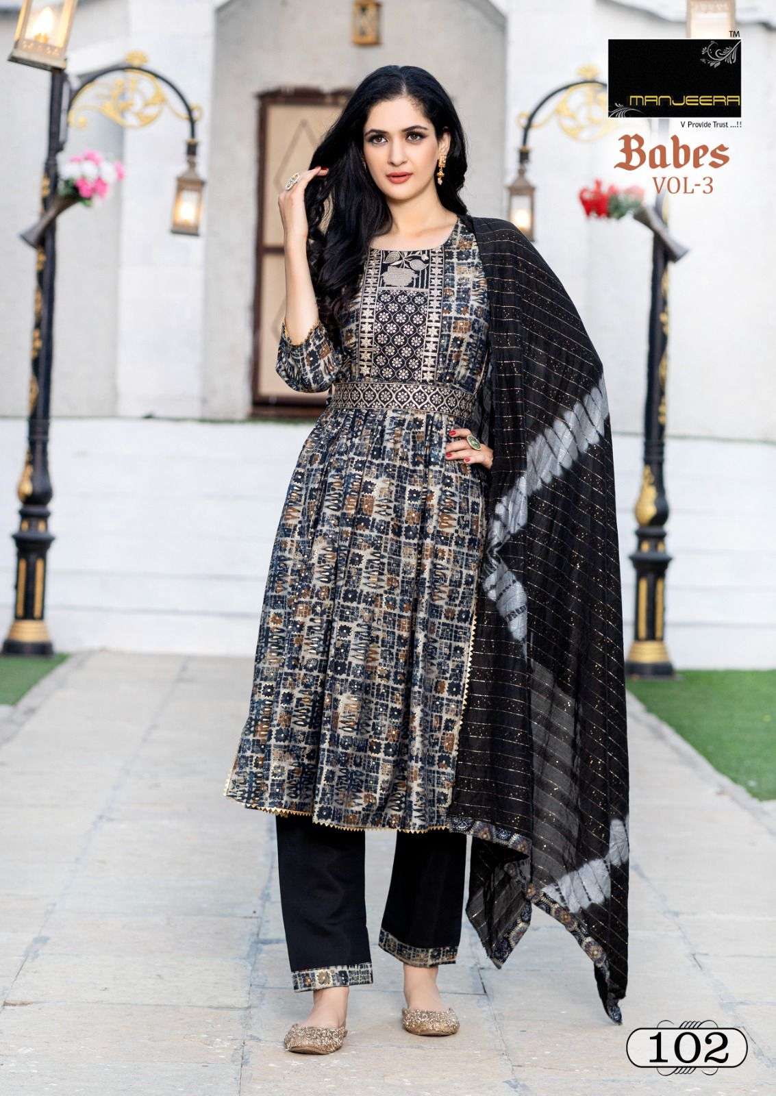 MANJEERA BABES 3  Kurti Wholesale catalog