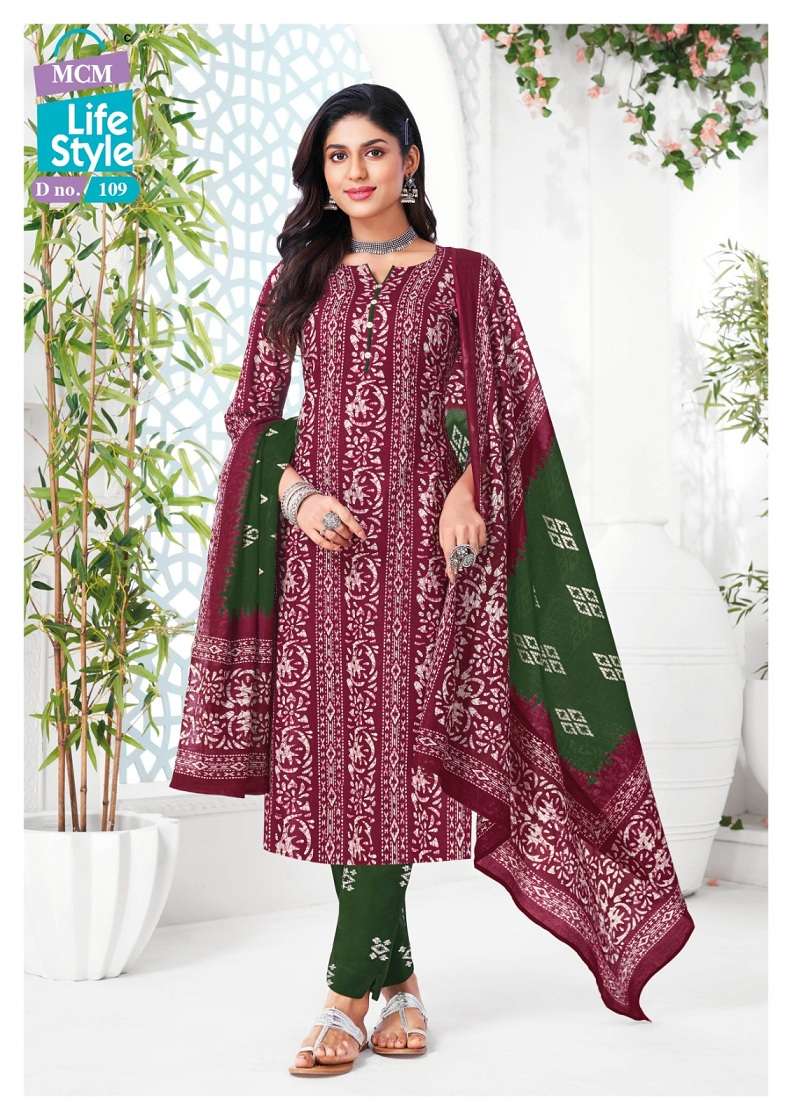 Mcm Lifestyle Poshak Vol-1 – Dress Material Wholesale Catalog