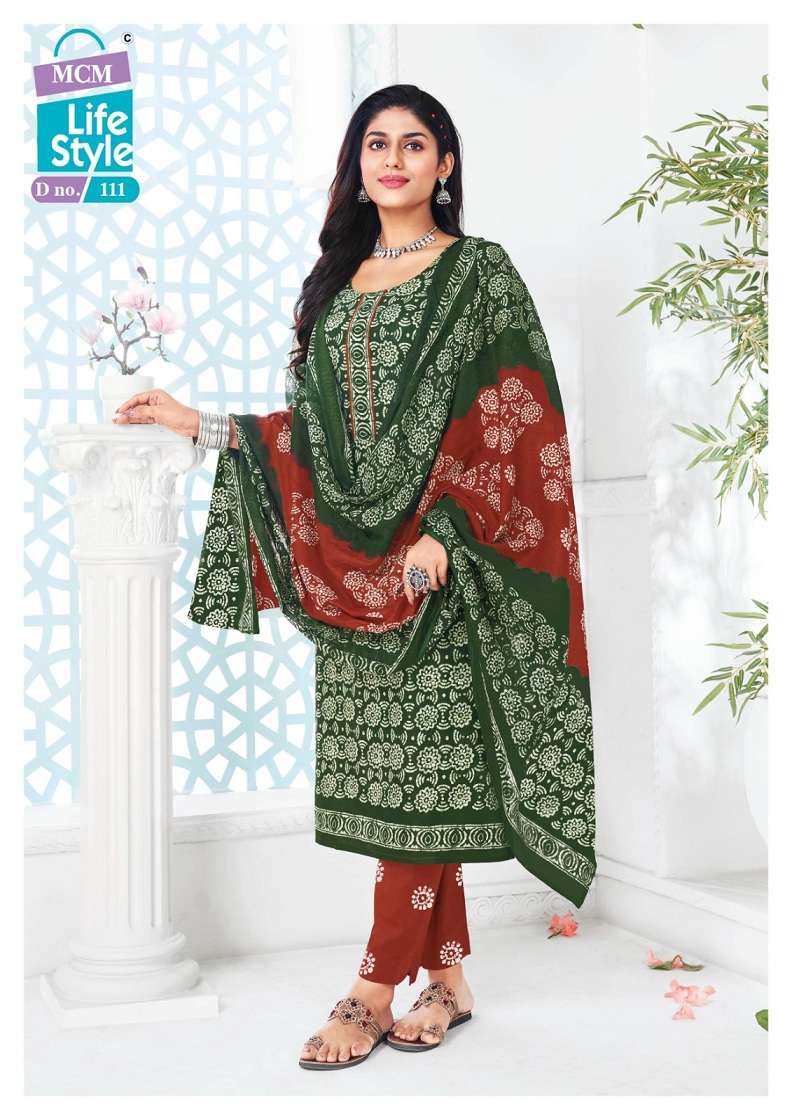 Mcm Lifestyle Poshak Vol-1 – Dress Material Wholesale Catalog