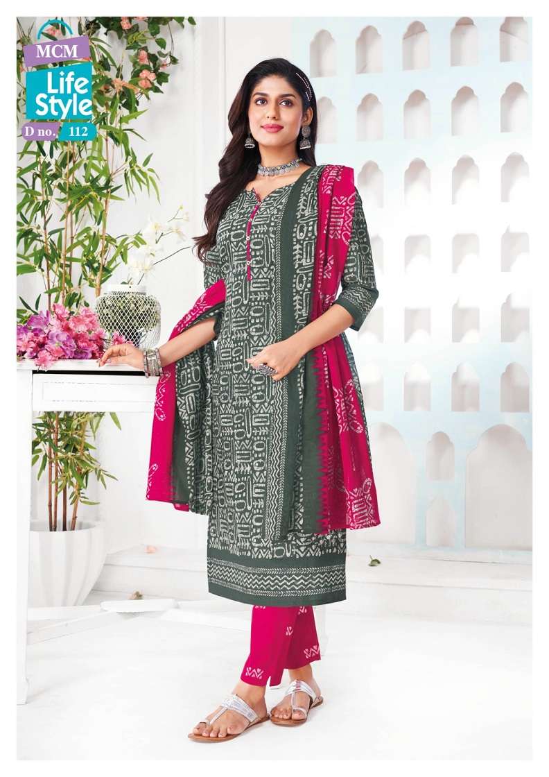 Mcm Lifestyle Poshak Vol-1 – Dress Material Wholesale Catalog