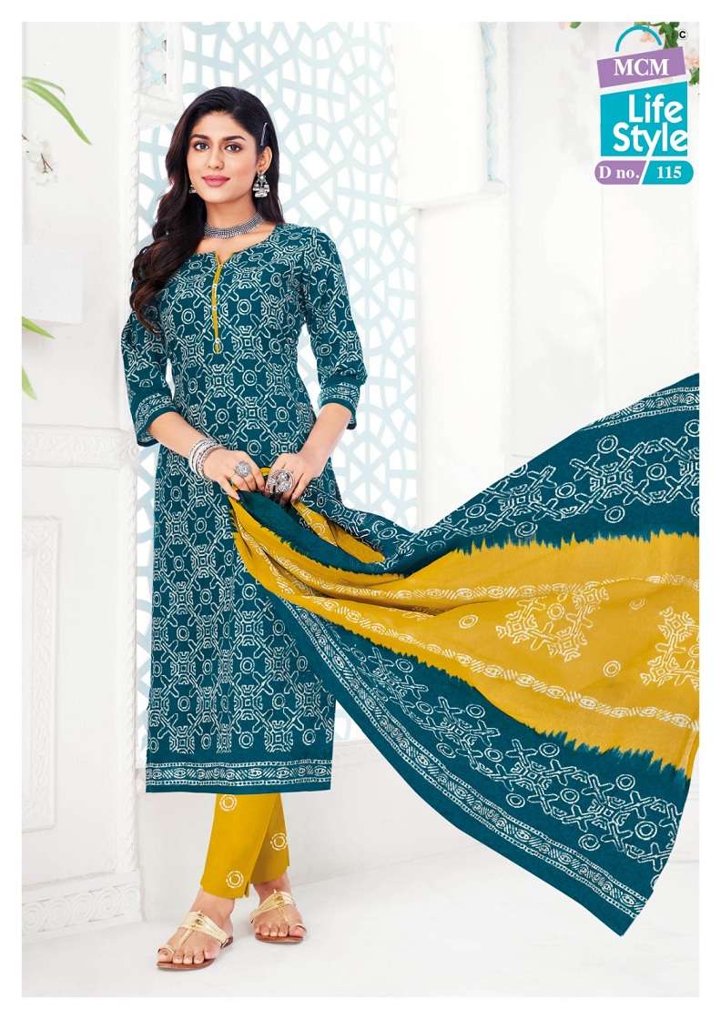 Mcm Lifestyle Poshak Vol-1 – Dress Material Wholesale Catalog