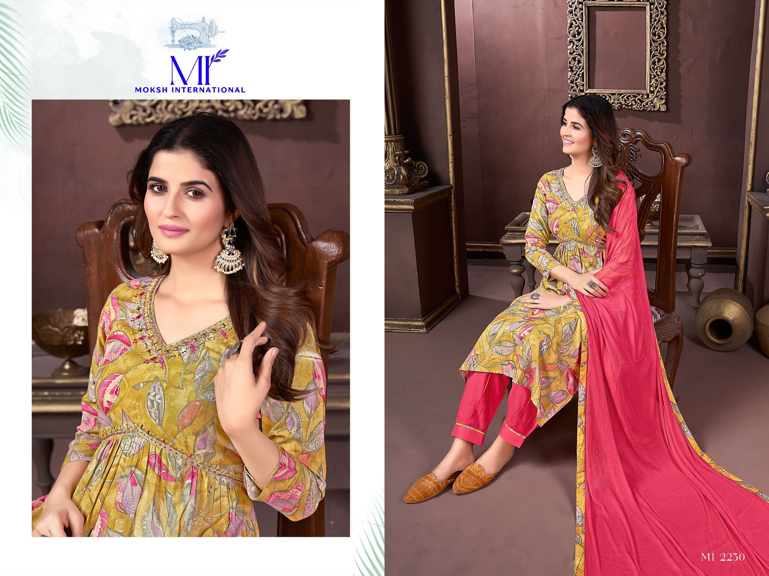 MOKSH INTERNATIONAL Afgani Alia Vol - 2 Kurti Wholesale catalog