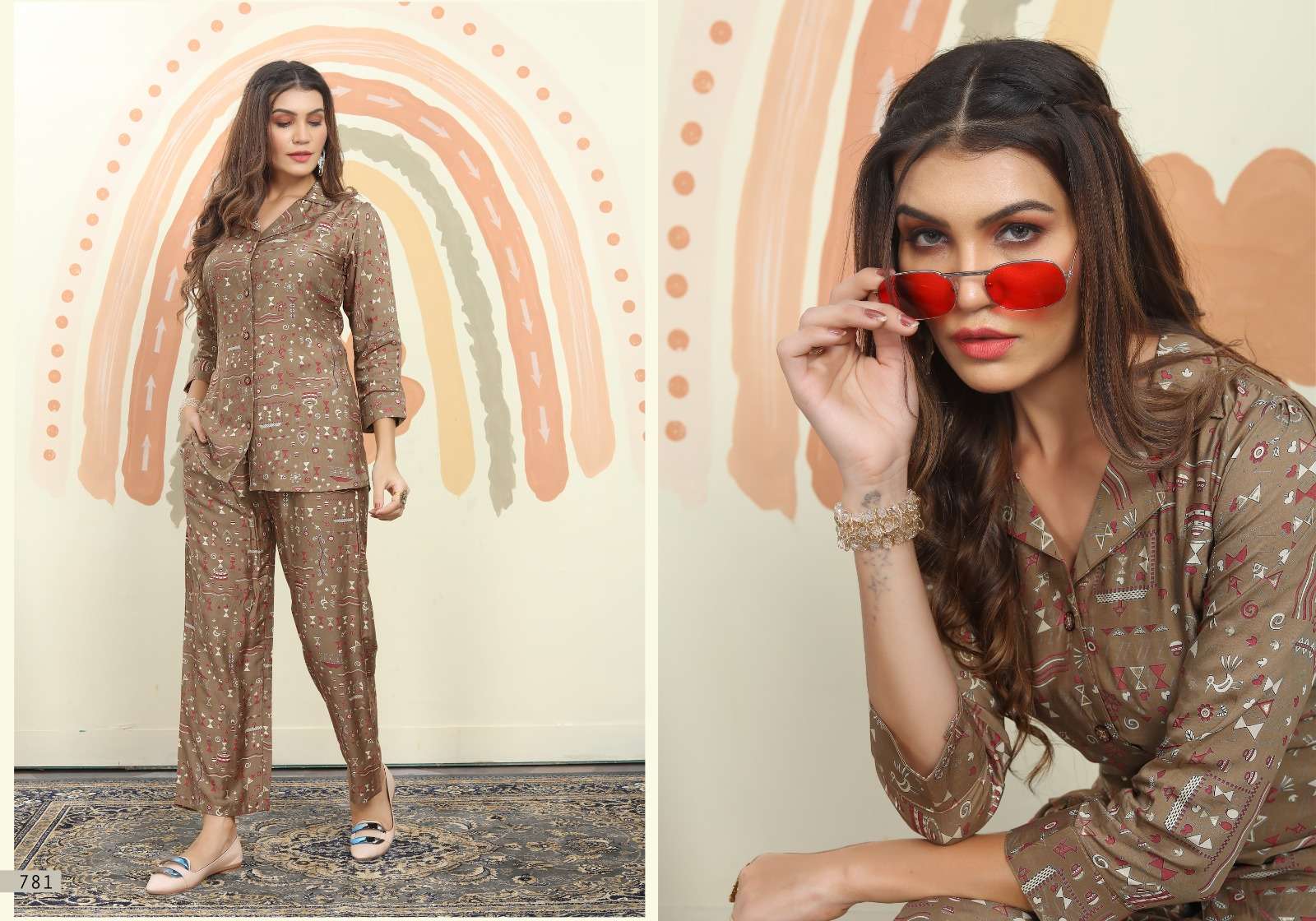 Moksh International  Co-ord Set Vol - 2 Kurti Wholesale catalog