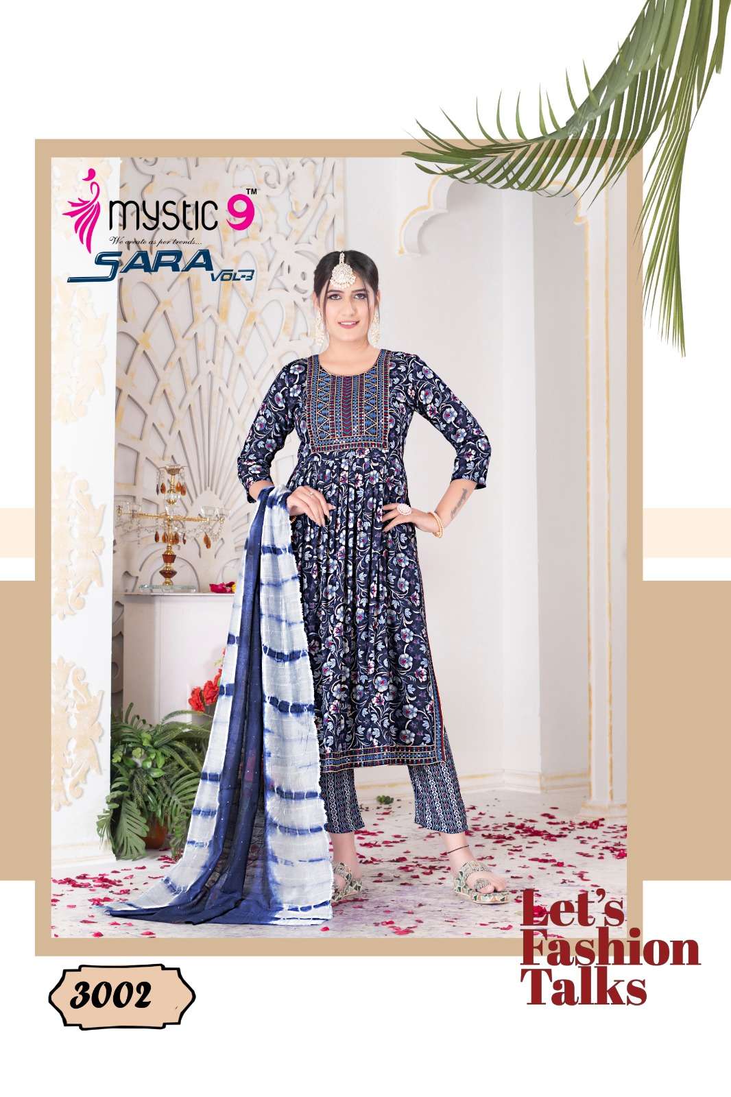 MYSTIC 9 SARA vol -3 Kurti Wholesale catalog