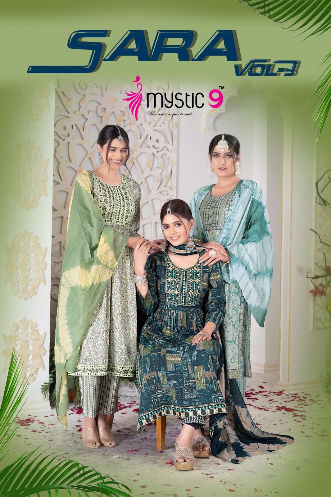 MYSTIC 9 SARA vol -3 Kurti Wholesale catalog