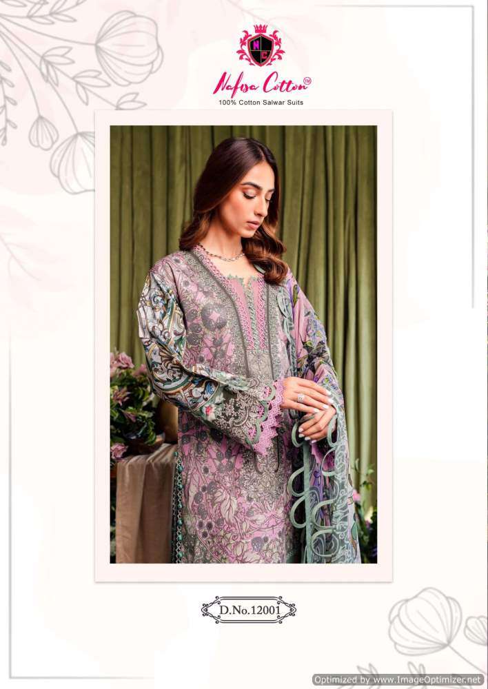 Nafisa Monsoon Vol-12 – Dress Material - Wholesale Catalog