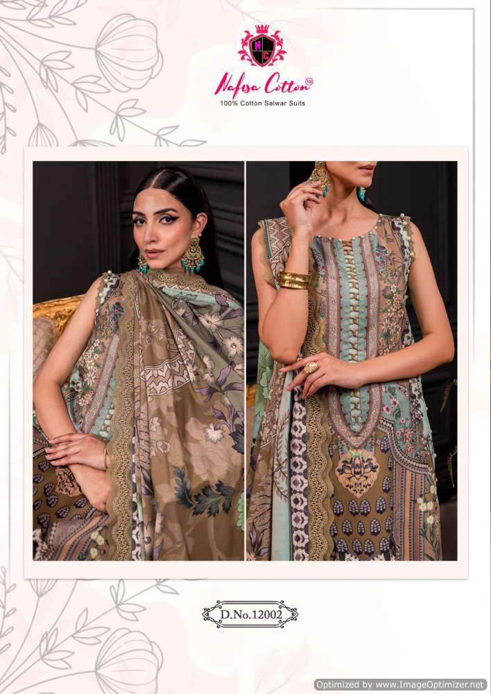 Nafisa Monsoon Vol-12 – Dress Material - Wholesale Catalog