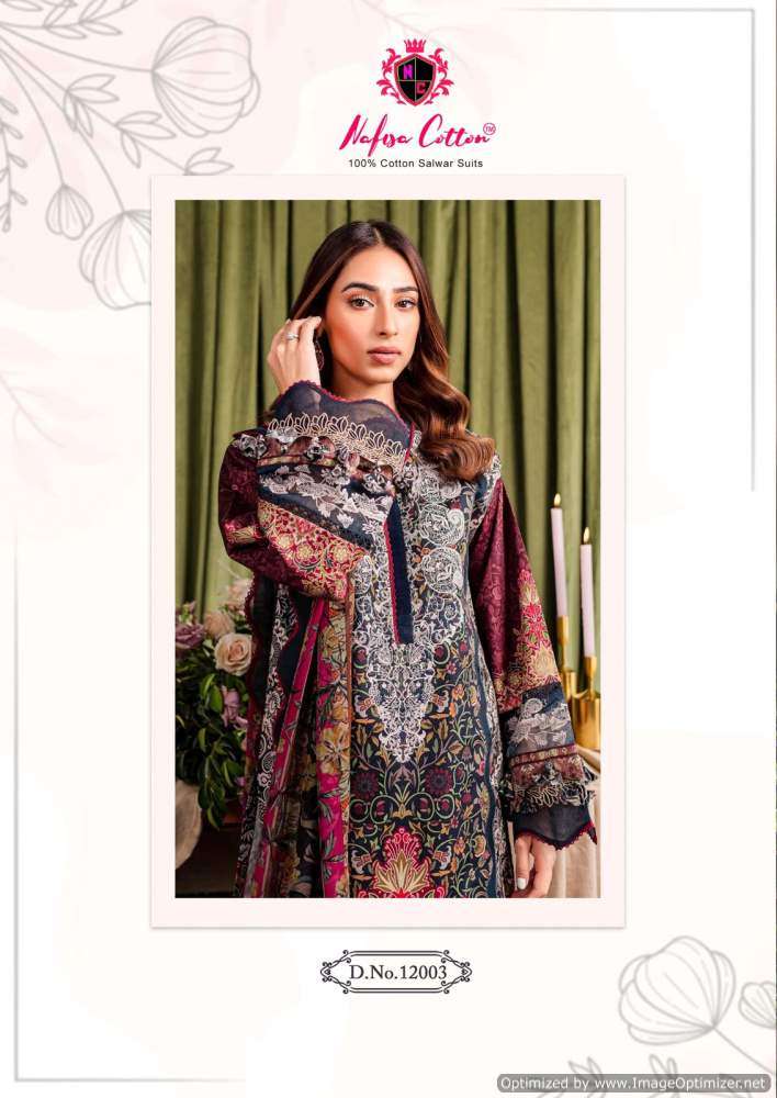 Nafisa Monsoon Vol-12 – Dress Material - Wholesale Catalog
