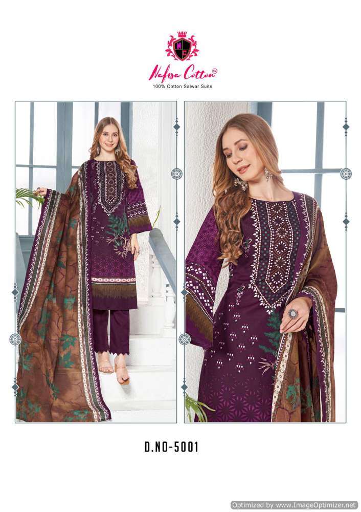 Nafisa Safina Vol-5 – Dress Material -Wholesale Catalog