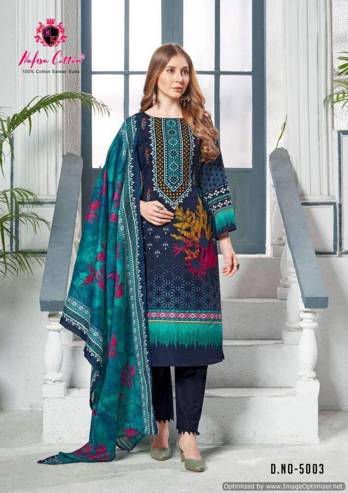 Nafisa Safina Vol-5 – Dress Material -Wholesale Catalog