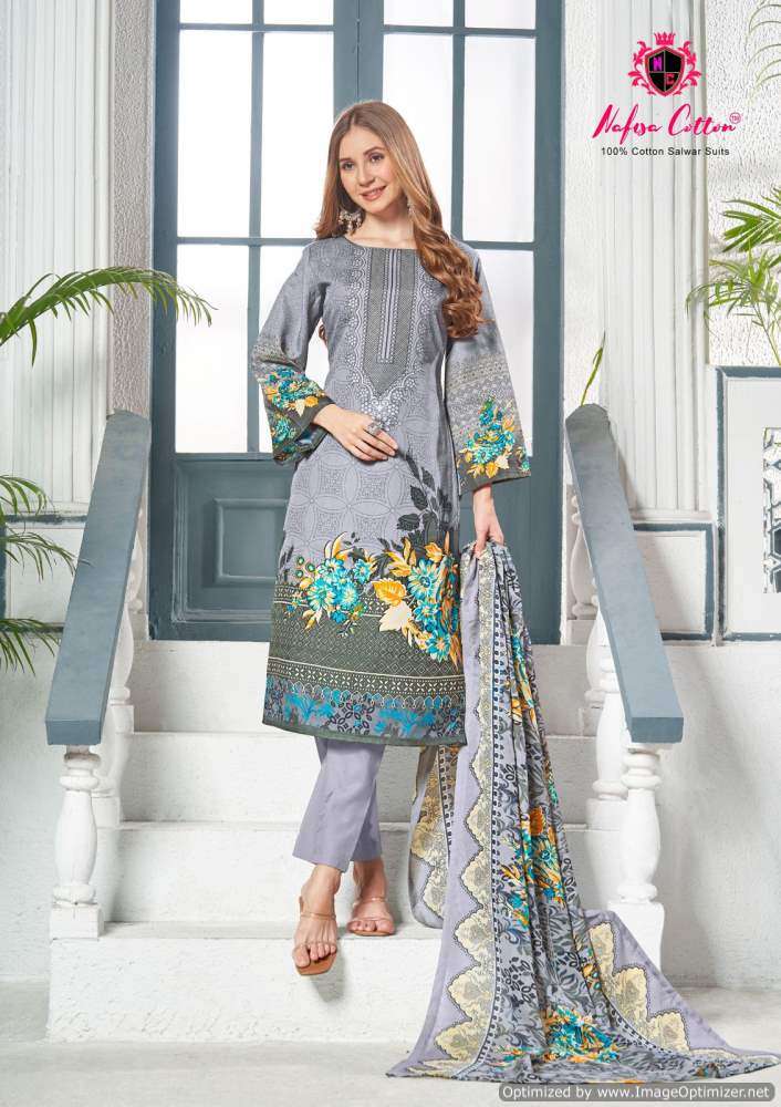 Nafisa Safina Vol-5 – Dress Material -Wholesale Catalog