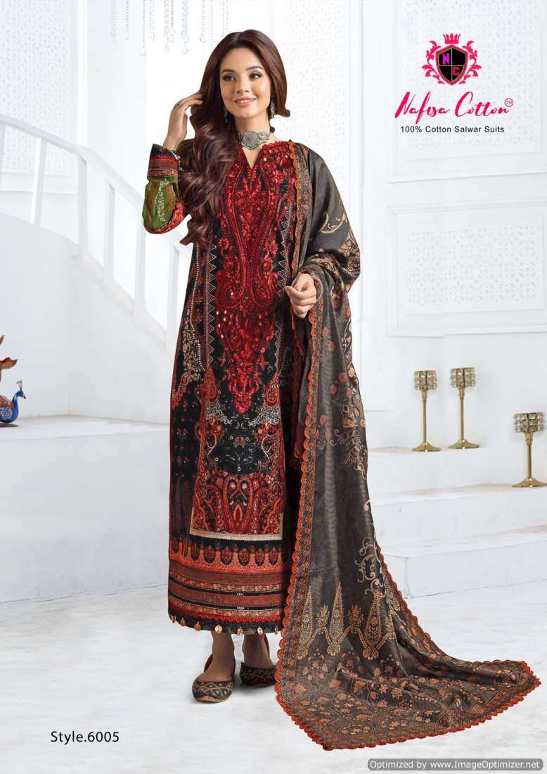 Nafisa Safina Vol-6 – Dress Material - Wholesale Catalog