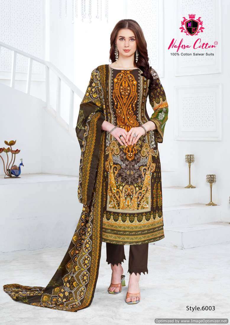 Nafisa Safina Vol-6 – Dress Material - Wholesale Catalog