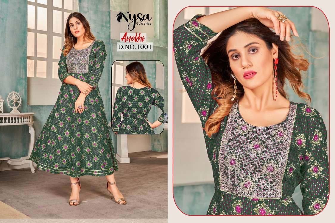 NYSA ANOKHI Kurti Wholesale catalog