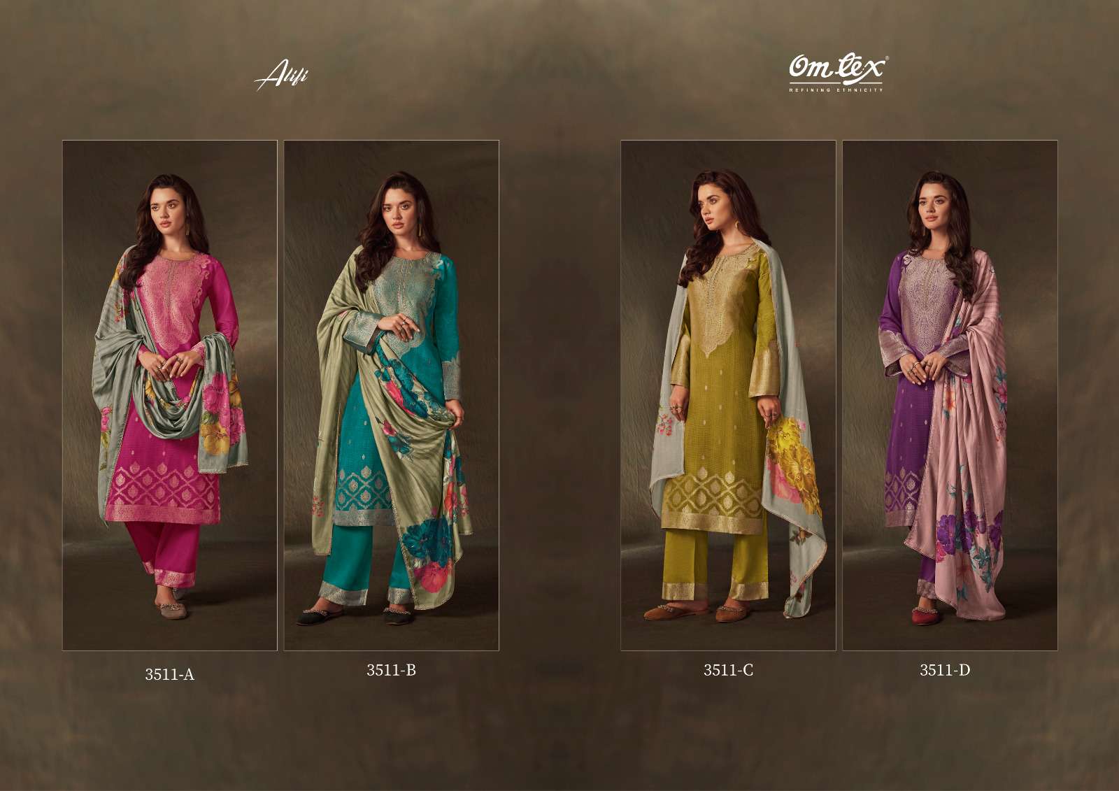 OMTEX ALIFI Salwar Kameez Wholesale catalog