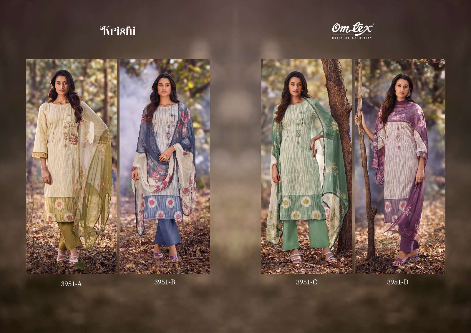 OMTEX KRISHI Salwar Kameez Wholesale catalog