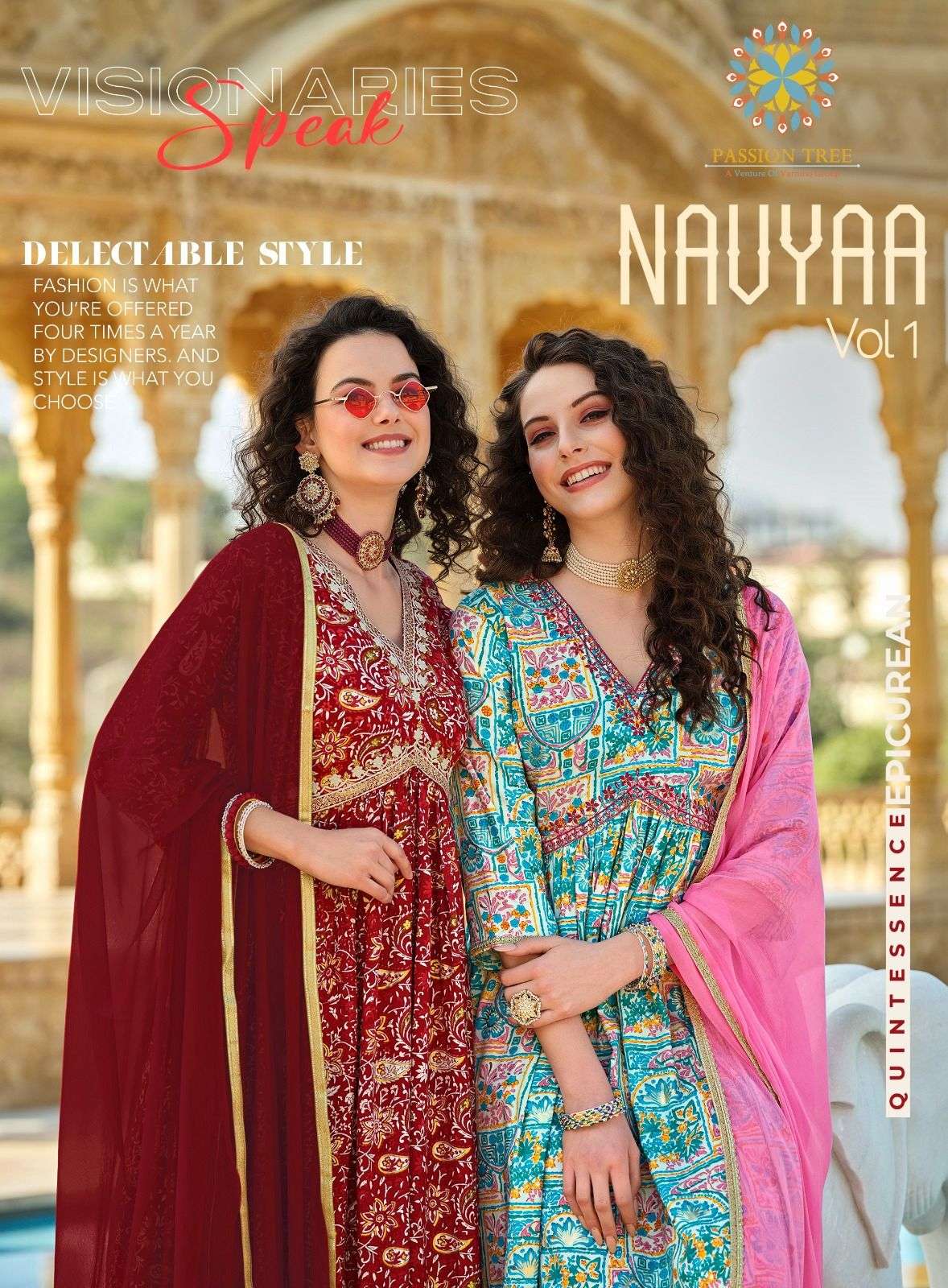 PASSION TREE NAVYA VOL.1 Kurti Wholesale catalog
