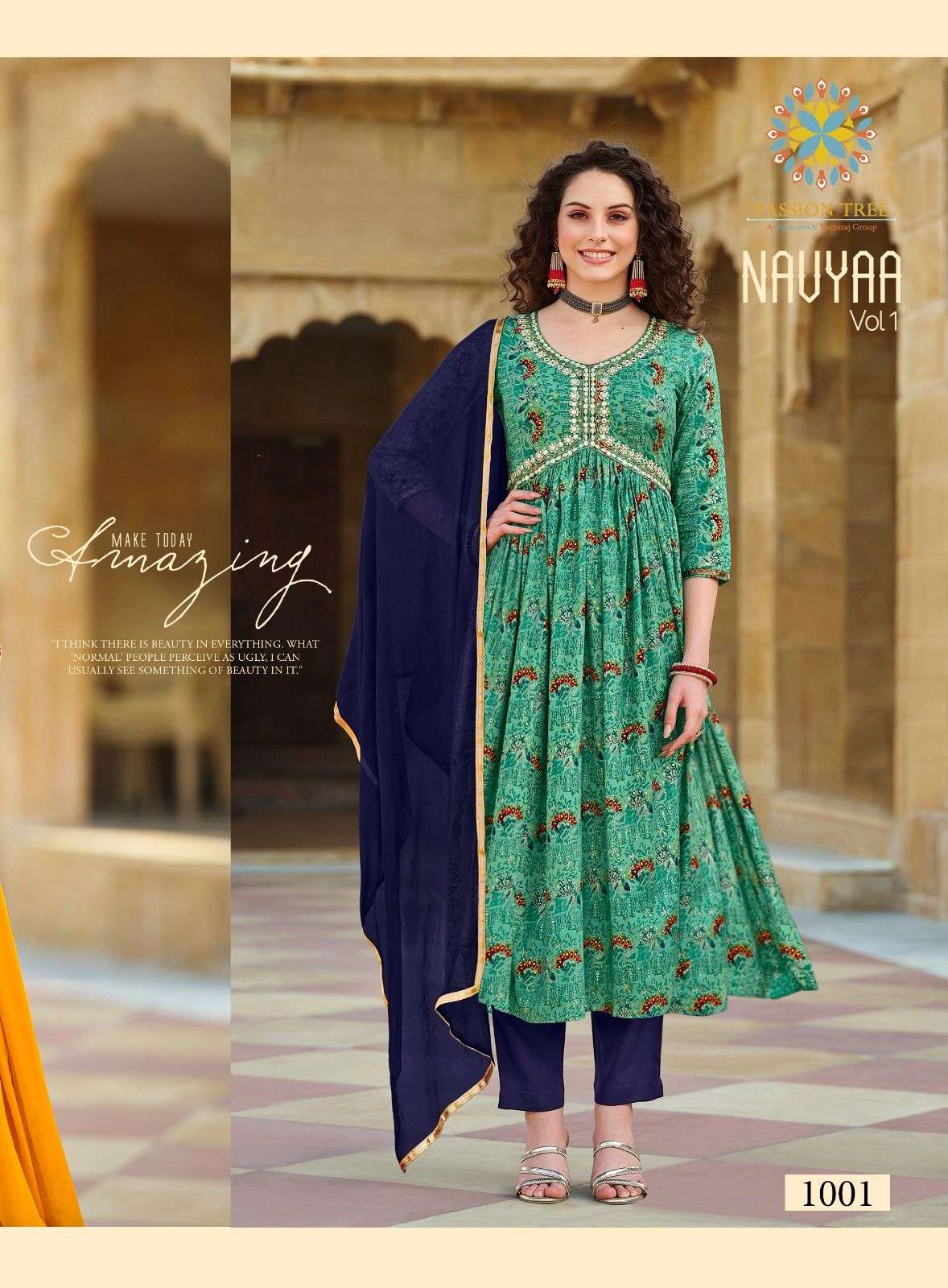 PASSION TREE NAVYA VOL.1 Kurti Wholesale catalog
