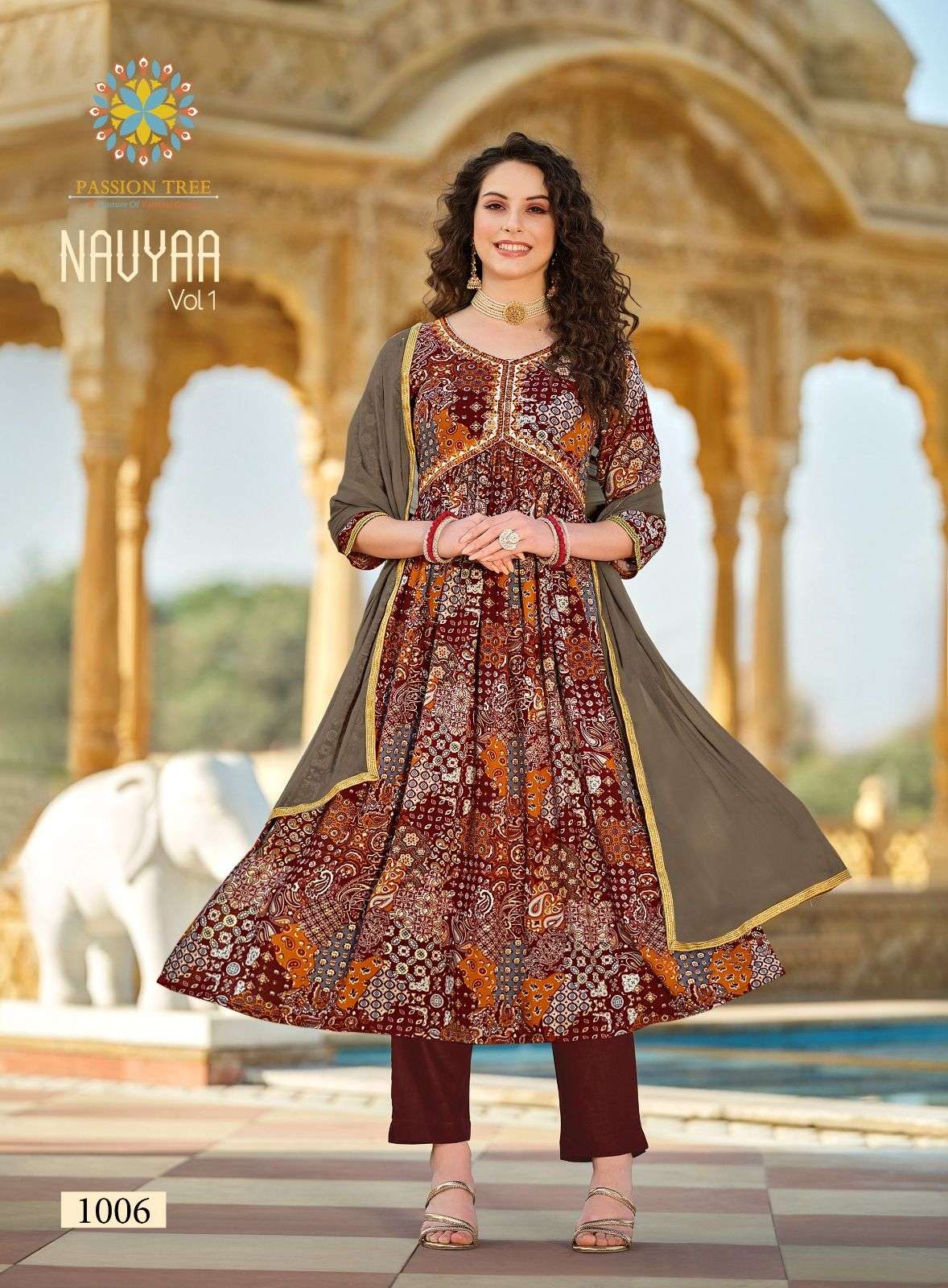PASSION TREE NAVYA VOL.1 Kurti Wholesale catalog