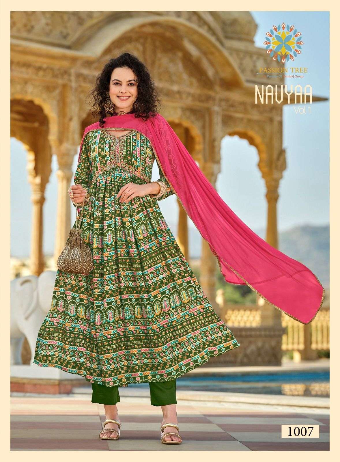 PASSION TREE NAVYA VOL.1 Kurti Wholesale catalog