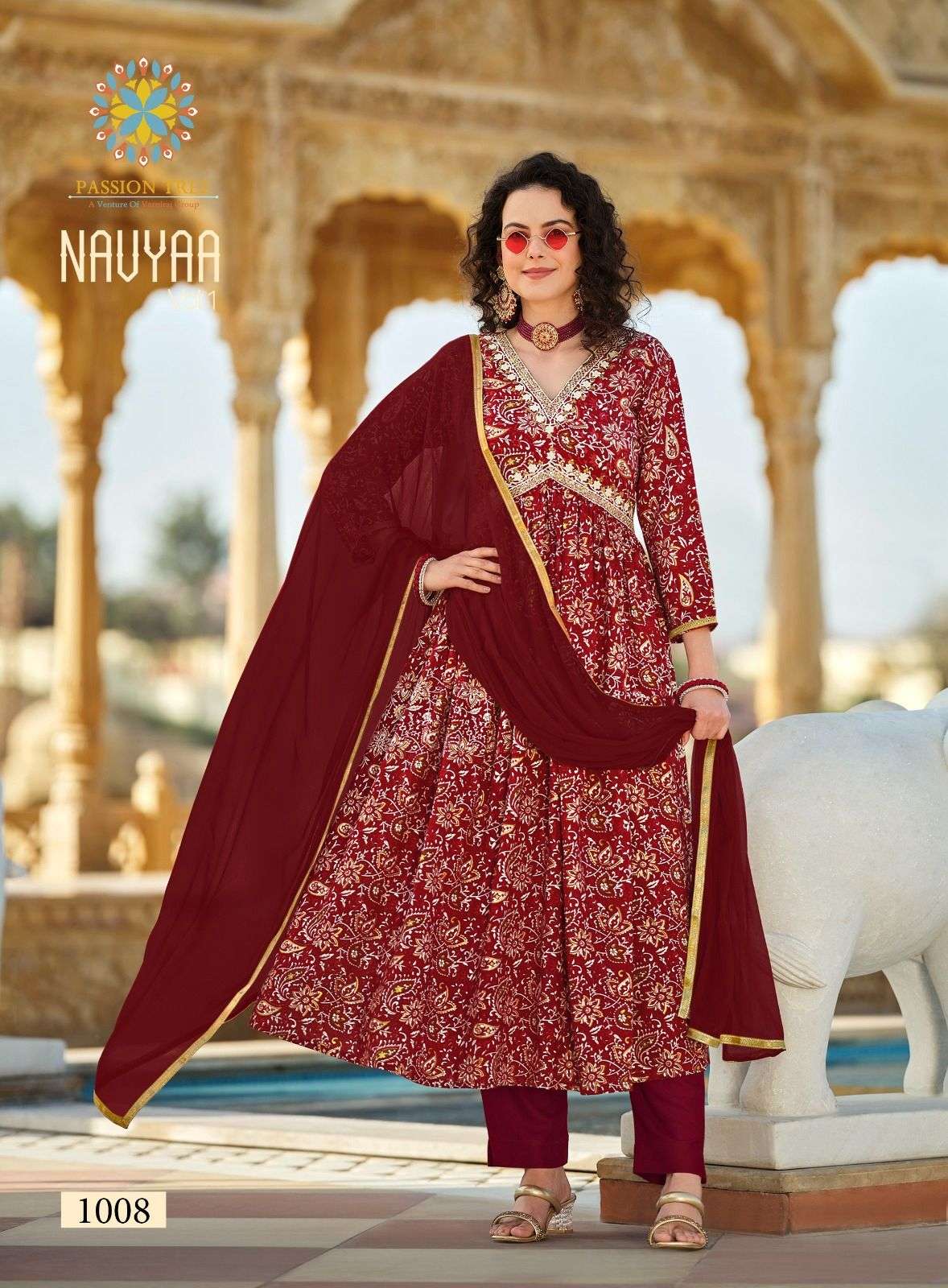 PASSION TREE NAVYA VOL.1 Kurti Wholesale catalog