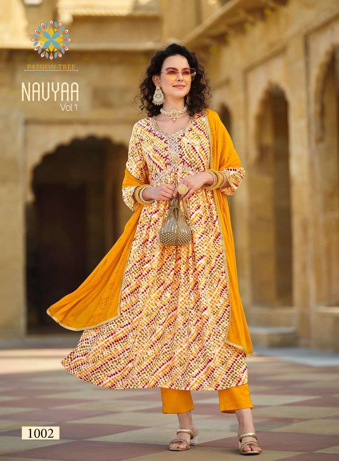 PASSION TREE NAVYA VOL.1 Kurti Wholesale catalog