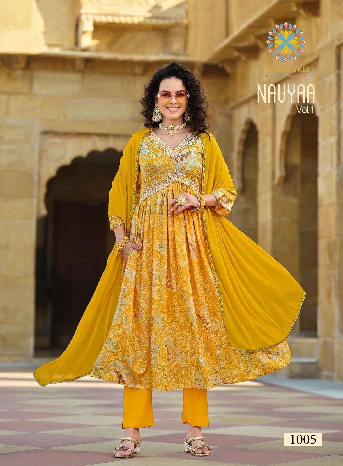 PASSION TREE NAVYA VOL.1 Kurti Wholesale catalog