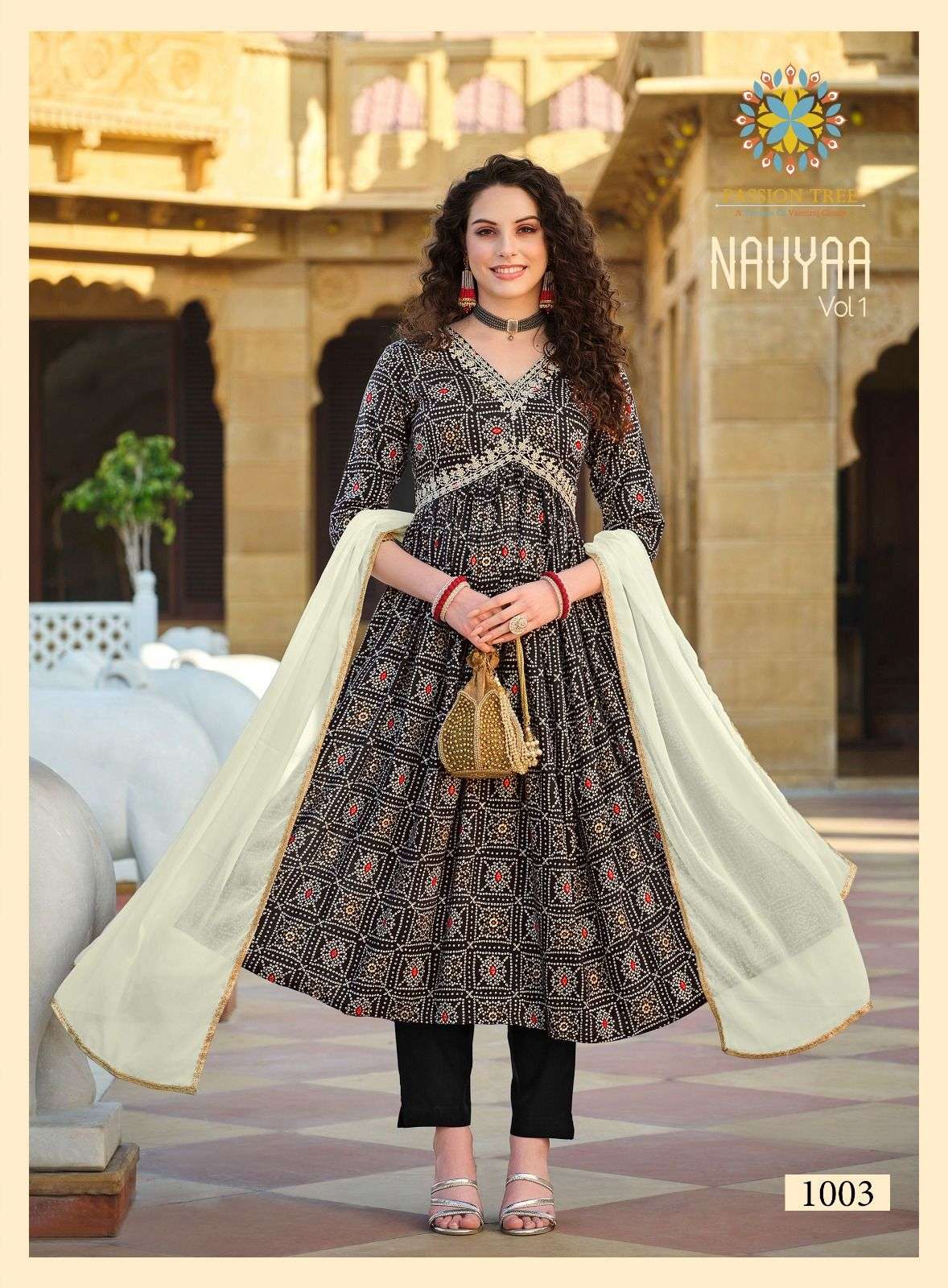 PASSION TREE NAVYA VOL.1 Kurti Wholesale catalog