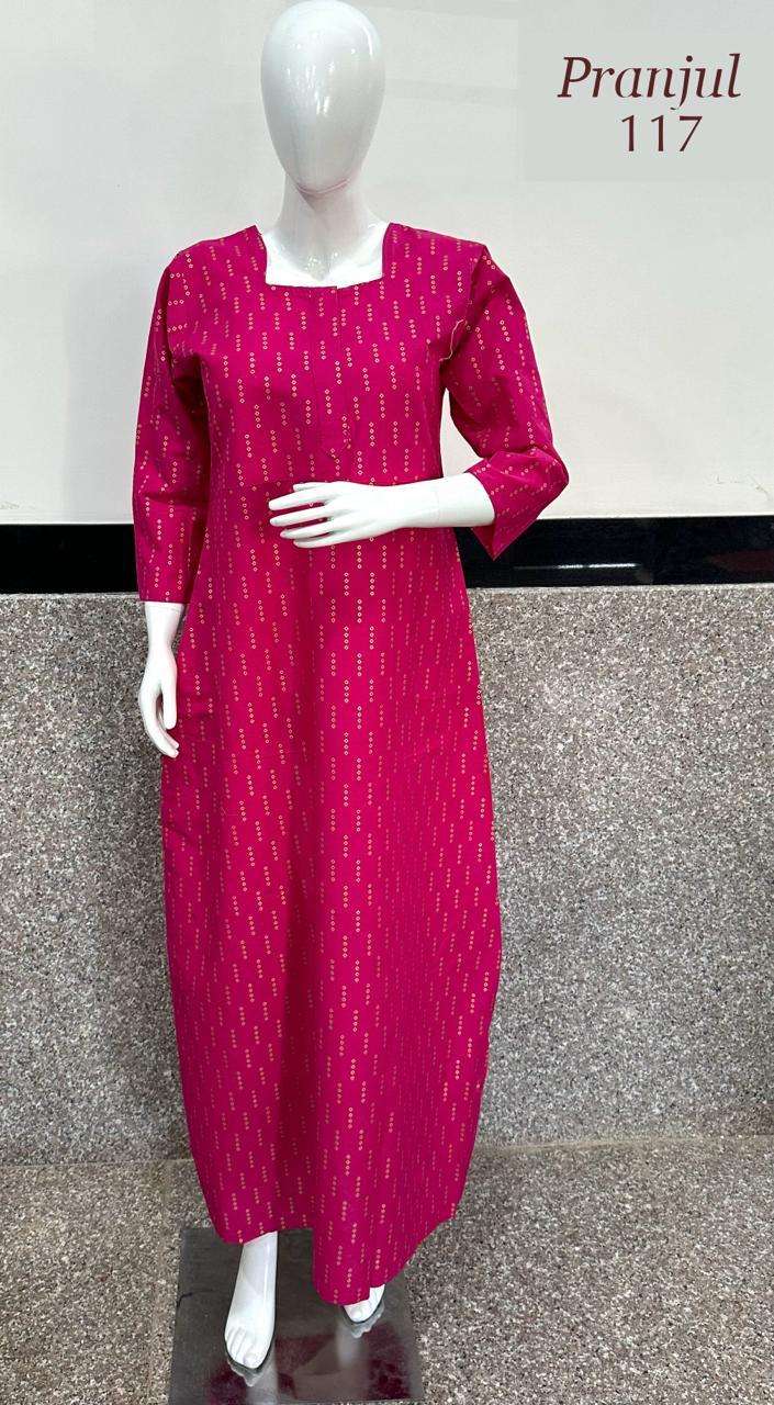 Pranjul Purvi Nighty Vol-1 – With Long Sleeves Wholesale Catalog
