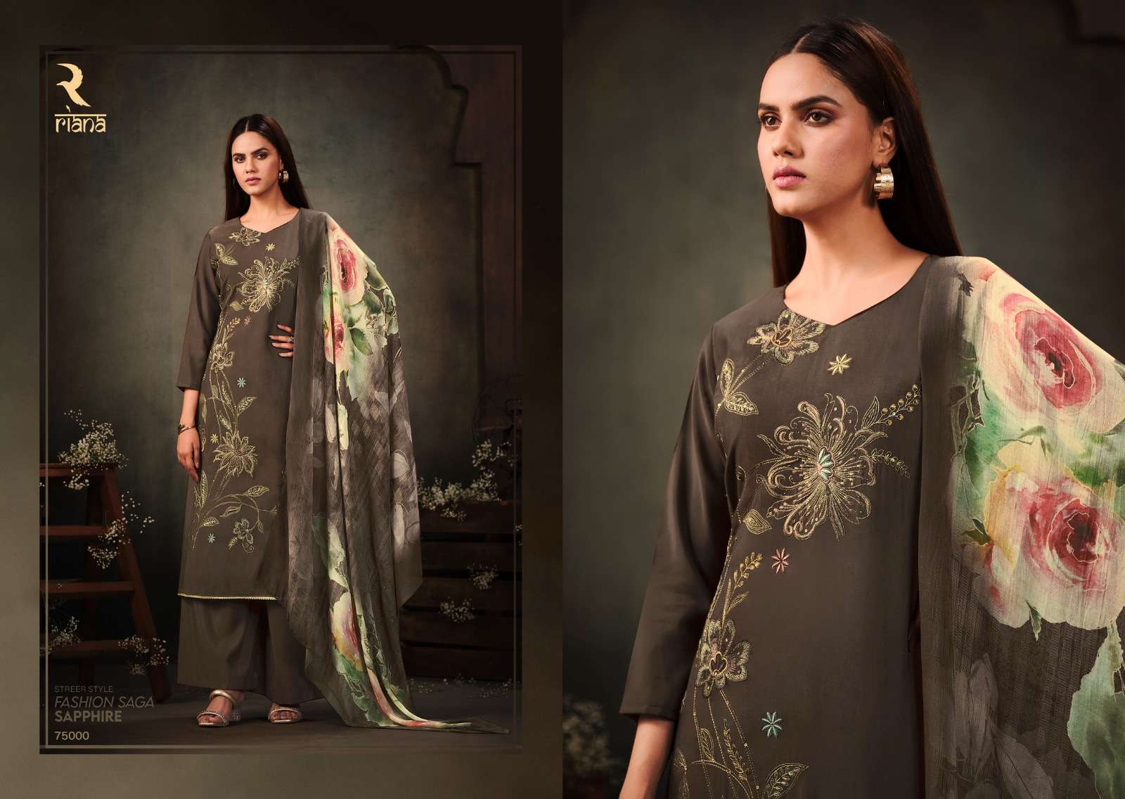 RIANA VALERIA Dress Materials Wholesale catalog