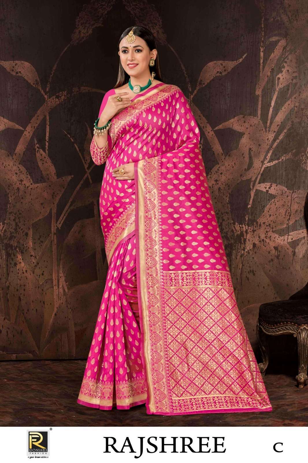 Ronisha Rajshree Banarasi Silk Saree Wholesale catalog